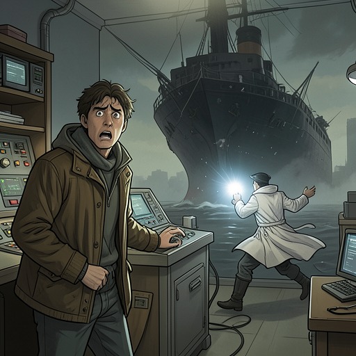 The Earth Defense Crisis from "Gate Crashers". This flow follows the final race against time from Felix’s warning to the destruction of the attacking warship.