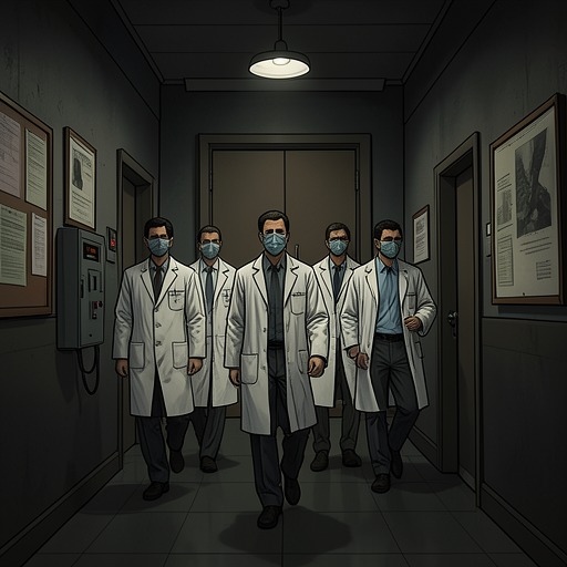 The ARTists Project from "Gate Crashers". This flow follows ARTists from secret laboratory to public strategic crisis.