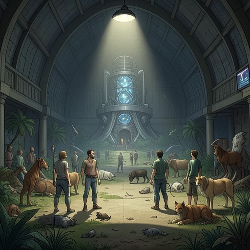 The Human Wildlife Preserve from "Gate Crashers". This flow traces the preserve from an alien research policy into the central moral challenge of human expansion.