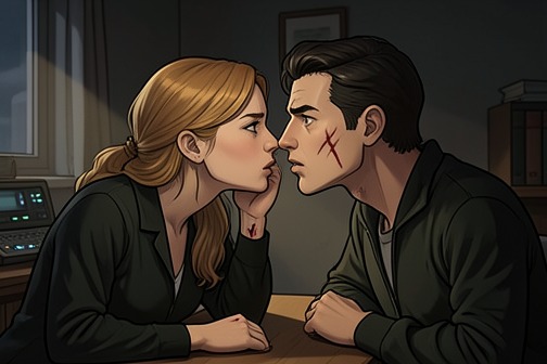 Jensen and Janae's First Kiss from "I'm Still Here- What didn't kill me made me stronger and sharper". Janae Morrison and Jensen Brick McCall’s first kiss turns a hesitant attraction into a mutual act of trust: they name their longing for honest love, Jensen…