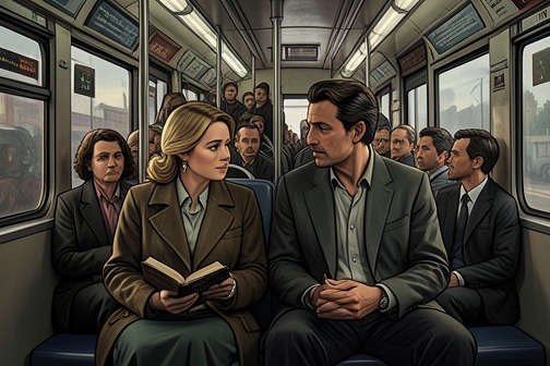 Jensen Reconciles with Ginger Pearl on the Bus from "I'm Still Here- What didn't kill me made me stronger and sharper". Jensen Reconciles with Ginger Pearl on the Bus marks a shift from anger over concealed kinship to a fragile, openly acknowledged family bond.