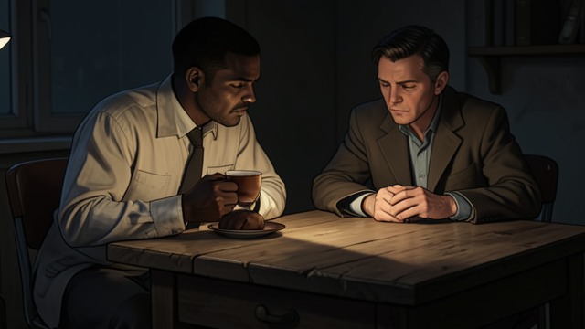 Trust Changes Slowly from "I'm Still Here- What didn't kill me made me stronger and sharper". Trust Changes Slowly A relationship is reconsidered Gloria and Jensen begin speaking more honestly, and she acknowledges that guilt has kept her distant.