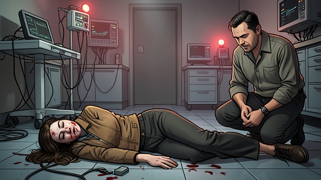 Found Unconscious from "I'm Still Here- What didn't kill me made me stronger and sharper". Found Unconscious A crisis discovered Jensen finds Janae unconscious after she has seriously harmed herself and calls emergency services.