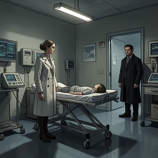 Grace McCall’s Guilt and Mercy from "I'm Still Here- What didn't kill me made me stronger and sharper". This flow traces Grace’s moral injury from her work in a clinic through her rescue of Jensen and the lasting consequences of guilt.