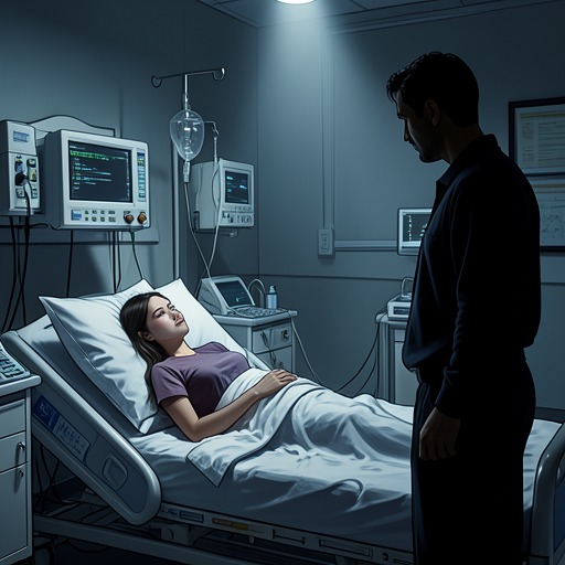 The Aftermath of Janae’s Hospitalization from "I'm Still Here- What didn't kill me made me stronger and sharper". This flow traces how a life-threatening self-harm crisis draws Janae into care and changes the way she and Jensen address danger.