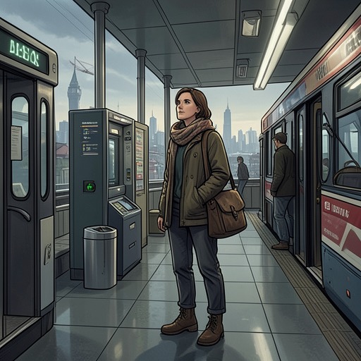 Reba’s Journey Toward a Dream from "I'm Still Here- What didn't kill me made me stronger and sharper". This flow follows Reba’s brief but vivid appearance as a traveler whose ambitions and changing circumstances echo the novel’s concern with hope.