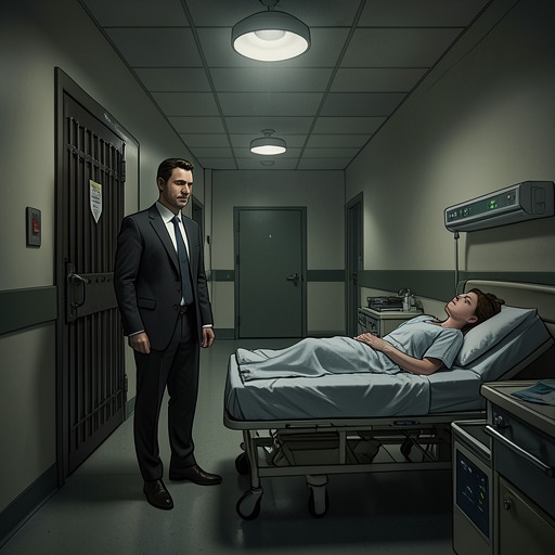 Jensen’s Kidney Decision from "I'm Still Here- What didn't kill me made me stronger and sharper". This flow traces the request that Jensen donate a kidney to Gloria and the later choice that transforms the fraught request into an act of family care.