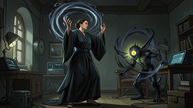The Yoink Spell from "The Calamitous Bob". The Yoink Spell Viviane Saint-Lys invents a spell that pierces a target’s conduits and drains its Black mana.