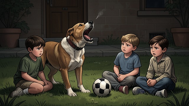 The Howling Practice from "Kevin the Star Striker". The Howling Practice A Constant Noise Sox howls whenever the children try to work, making concentration and patience equally difficult.