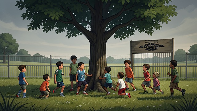 A Home of Many Players from "Kevin the Star Striker". A Home of Many Players Boundaries Expanded Joey and Kyle’s arrival proves that the team’s home can welcome children from very different lives.