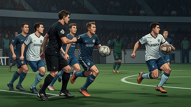 The Forced Pass from "Kevin the Star Striker". The Forced Pass A Defensive Role Larry moves Kevin into defense, making him experience the team from a position without personal glory.