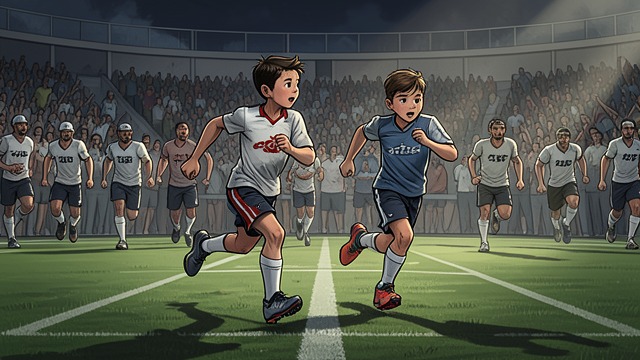 The Final Tactical Bond from "Kevin the Star Striker". The Final Tactical Bond Reading the Field Tyler controls the midfield and repeatedly calls Kevin toward passing lanes rather than isolated attacks.