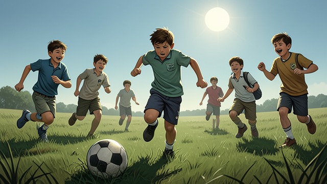 Wild as Self-Image from "Kevin the Star Striker". Wild as Self-Image Rejecting Childhood Labels Kevin insists that the group is dangerous and real rather than merely cute children playing soccer.