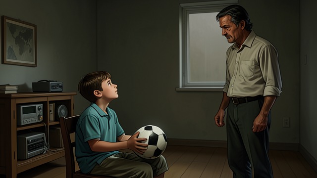 The Long Confinement from "Kevin the Star Striker". The Long Confinement A Room as Prison Alex spends Spring break indoors while the Wild Bunch prepares outside, separated from the team he helped create.