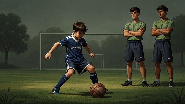The Ball Hog from "Kevin the Star Striker". The Ball Hog Personal Glory Kevin defines success through dribbling and scoring, treating the ball as proof of his superiority.
