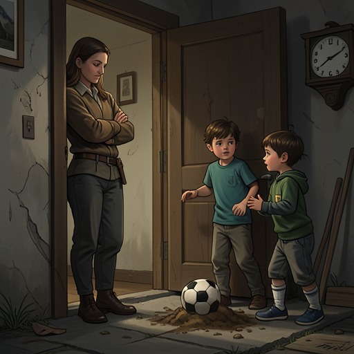 The Parents’ Boundaries from "Kevin the Star Striker". This flow traces how parental punishment and protection complicate the children’s attempts to claim soccer as their own world.