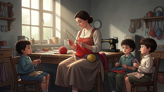 Craft Teaching from "It Must Be Love: A Mustang Prairie Romance". Skill Shared Aloud Classes Trixie Beaumont teaches knitting and sewing to children and adults.