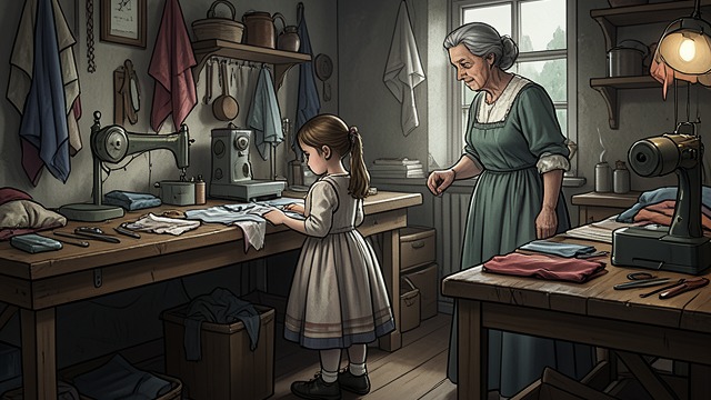 Daily Visits from "It Must Be Love: A Mustang Prairie Romance". The Shop Refuge After School Abby Thorpe repeatedly visits Under the Skirt to ask about fabric, stitching, and design.