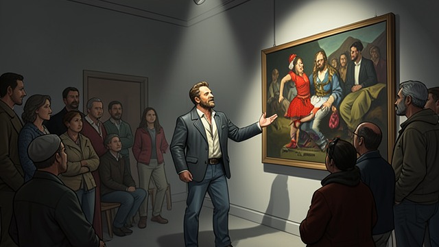 Hometown Show from "It Must Be Love: A Mustang Prairie Romance". A Local Exhibition Public Return Jack Thorpe prepares a comeback art show in Mustang Prairie rather than Chicago.
