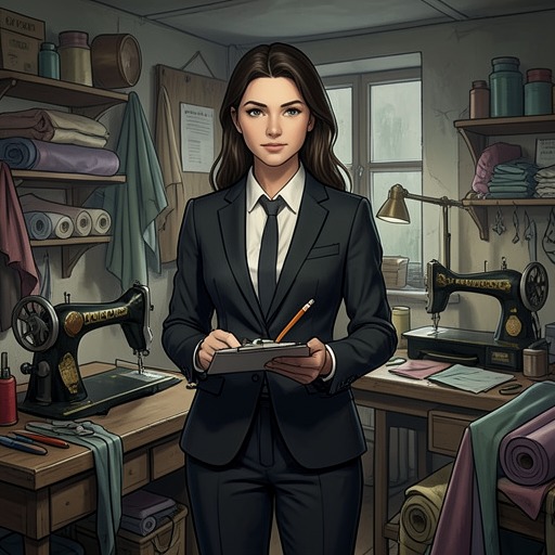 Trixie’s Fashion Enterprise from "It Must Be Love: A Mustang Prairie Romance". This flow traces the practical development of Trixie Beaumont’s lingerie venture from retail operations to a functioning creative brand.