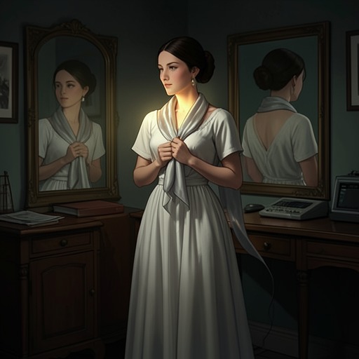 Lingerie as Empowerment from "It Must Be Love: A Mustang Prairie Romance". This flow traces Trixie Beaumont’s belief that lingerie can support self-worth, pleasure, and agency regardless of whether anyone else sees it.