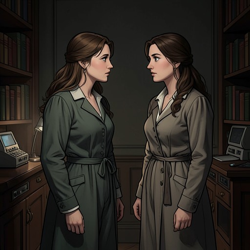 Zoe and Sophia's Tension from "Sexy Just Walked Into Town: A Brit Babes Erotic Anthology". Zoe and Sophia navigate the complexities of their friendship as Zoe's feelings deepen.