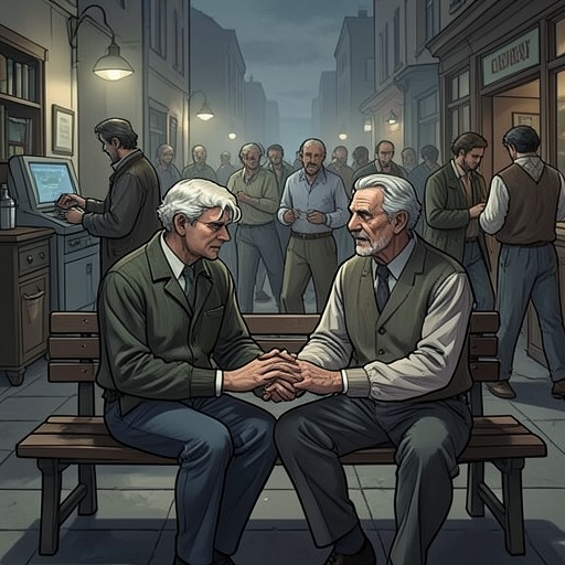 Rebuilding Connection After War from "The Rules of Werewolf". This flow traces how shared history, old hurts, and new social choices shape the characters’ movement toward a more connected postwar life.