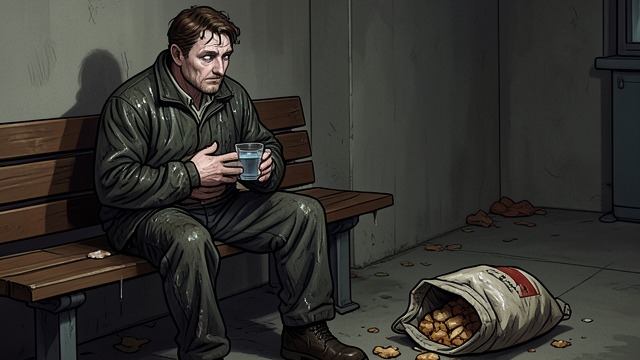 Seasickness Onset from "Not Without Hope". The First Physical Failure Loss of Food and Water Nick becomes dizzy, dry-mouthed, and nauseated as the boat crosses rough water.