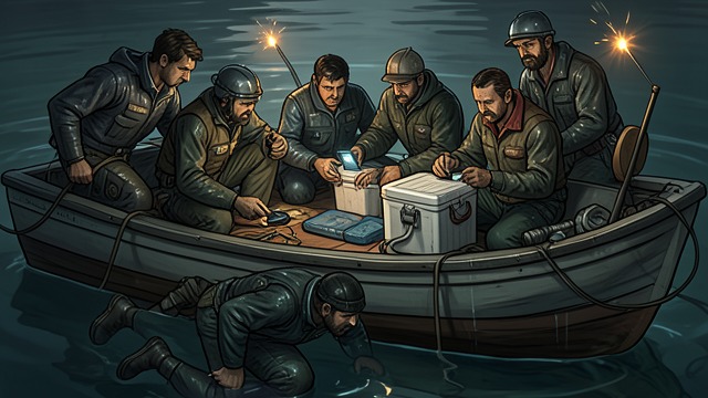 Emergency Improvisation from "Not Without Hope". Making Do in the Gulf Improvised Tools The men use a cooler, seat cushion, cell phones, flares, and boat hardware as emergency equipment.