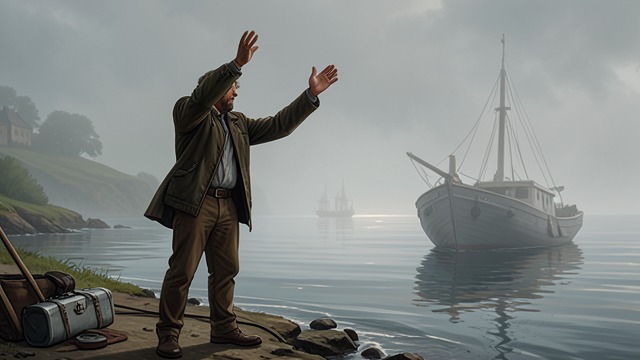 The Final Perceptions from "Not Without Hope". Reality and Mirage Lights and Shorelines Nick repeatedly mistakes distant ships, reflections, and shapes for land or rescue.