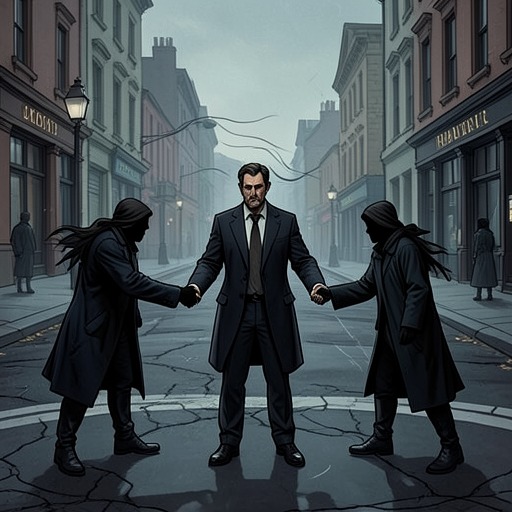 The Family of the Dead from "Not Without Hope". This flow traces Nick’s expanding emotional connection to the families of Marquis, Corey, and Will.