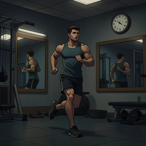 Nick’s Athletic Discipline from "Not Without Hope". This flow traces how Nick’s athletic identity changes from youthful ambition into a survival resource and later a psychological burden.