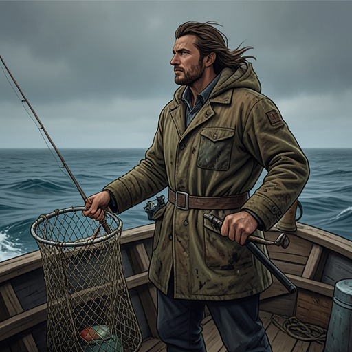 Marquis’s Captaincy from "Not Without Hope". This flow traces Marquis Cooper’s pride in his boat and fishing life through command, remorse, and hypothermic death.