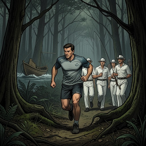 The Forty-Three-Hour Survival from "Not Without Hope". This flow traces Nick Schuyler’s movement from ordinary friendship and recreation through catastrophe, isolation, and rescue.