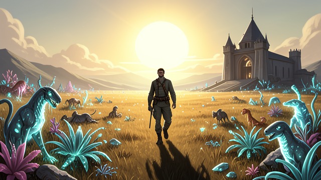 Entering the Sun from "Chasing Sunlight". The Crossing Jonathan crosses the final darkness and enters Bright Defile.