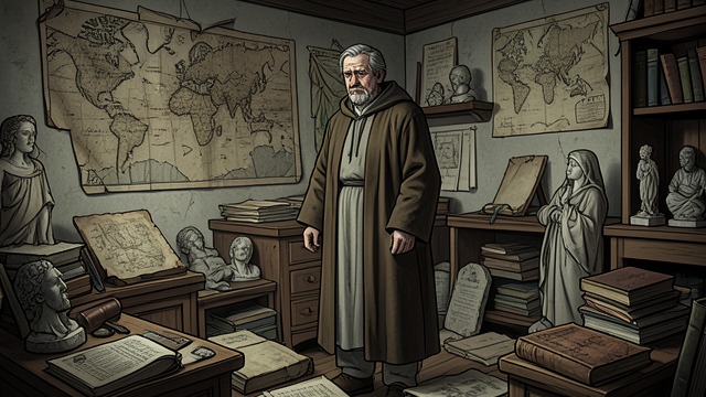 Ruins as Knowledge from "Chasing Sunlight". The Scholar’s Collection Jonathan’s estate holds tablets, maps, statues, and fragments from civilizations that Beacon denies existed.
