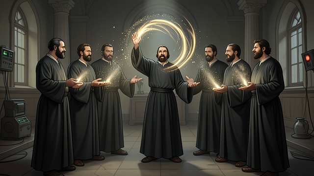 Fire Dust Cooperation from "Chasing Sunlight". Specialists in Flame Jonathan recruits four Cult airmen to handle Fire dust.