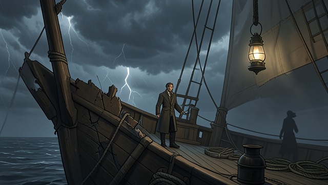 The Discovery’s Disaster from "Chasing Sunlight". The Last Expedition’s Wreck Jonathan’s previous expedition ends with the Discovery damaged and its party scattered or dead.
