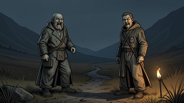 Hardiman and Stoneface from "Chasing Sunlight". Lost Companions Captain Hardiman and Stoneface reach Bright Defile but fail the final progression.