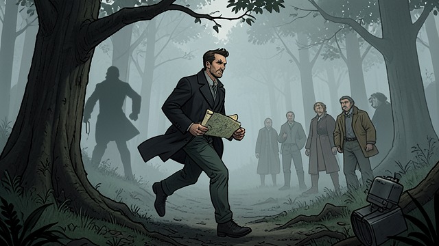 Harrington’s Theft from "Chasing Sunlight". Maps Taken A Society agent arranges for Jonathan’s maps to be stolen and sent to Harrington at Faithful Respite.