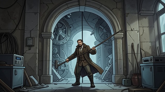 The Arch’s Ruined Function from "Chasing Sunlight". A Machine Without Masters The Arch of Khokorron still operates despite broken controls and unknown creators.