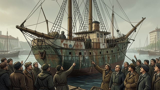 Return of the Ship from "Chasing Sunlight". A Battered Return The Endeavor reaches Beacon damaged but carrying extraordinary wealth.