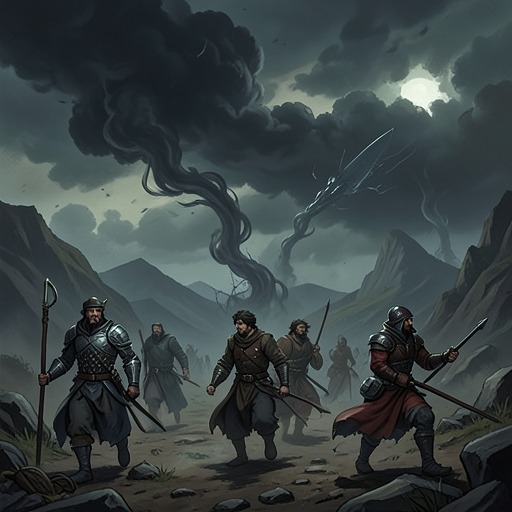 The Eastern Storms from "Chasing Sunlight". This flow traces the expedition’s repeated encounters with weather that behaves as living or metaphysical opposition.