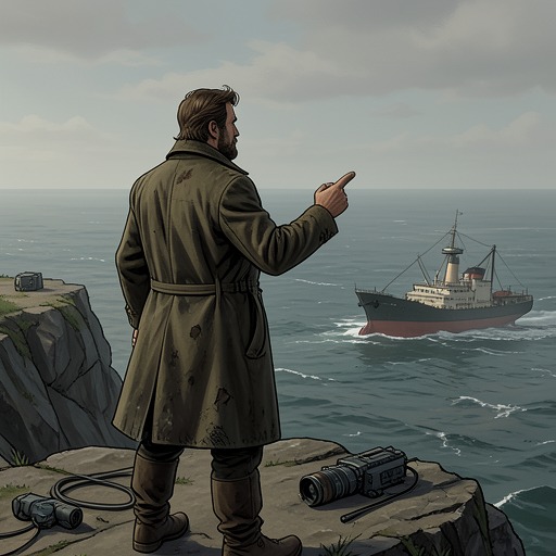Montgomery’s Captaincy from "Chasing Sunlight". This flow follows Captain Montgomery’s evolution from desperate pilot to the practical steward who carries the expedition home.