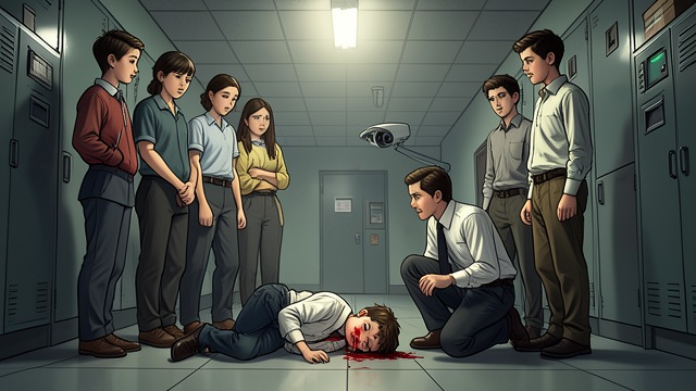 Pepper Is Punched from "I'd Like to Apologize to Every Teacher I Ever Had". Pepper Is Punched An unexplained assault Pepper is struck in a hallway and cannot identify who attacked him.