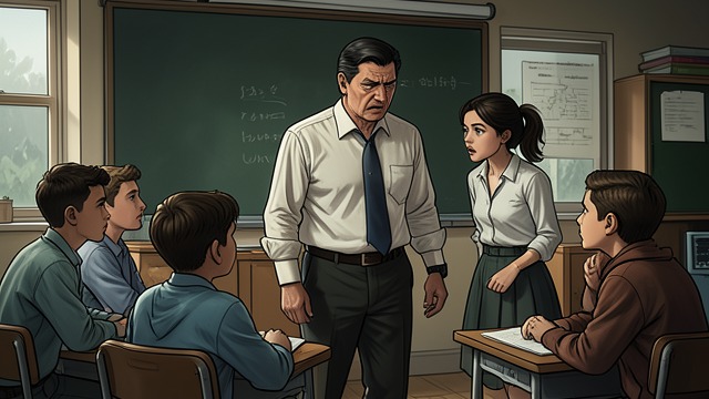 A Classroom Adviser from "I'd Like to Apologize to Every Teacher I Ever Had". A Classroom Adviser Speaking honestly After Danza struggles to control a difficult lesson, Nakiya and Tammy tell him that students need to see strength as well…