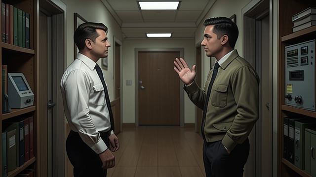 A Small Reconciliation from "I'd Like to Apologize to Every Teacher I Ever Had". A Small Reconciliation Quiet acknowledgment Pepper and Danza look at each other after he returns from the office.