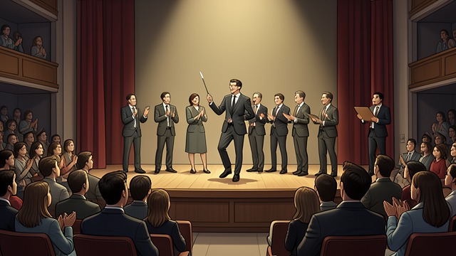 A Student Talent Show from "I'd Like to Apologize to Every Teacher I Ever Had". A Student Talent Show Teachers take the stage Danza organizes a faculty performance that attracts a large student audience.