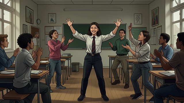 A Student Performer from "I'd Like to Apologize to Every Teacher I Ever Had". A Student Performer Joining the lesson Nakiya responds to Danza’s creation-myth rap and the class’s paired performances.
