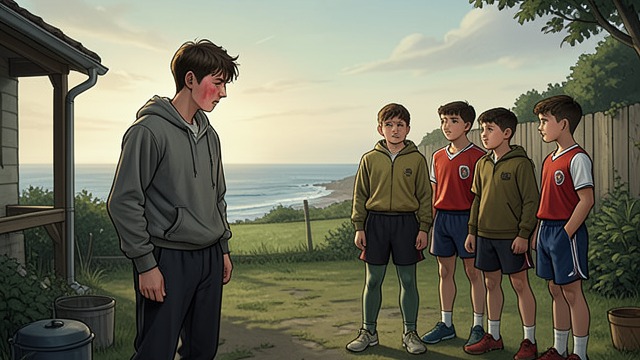 The Malibu Admission from "I'd Like to Apologize to Every Teacher I Ever Had". The Malibu Admission A discouraging morning After a difficult class, Danza tells the football team that he doubts himself and lives in Malibu.
